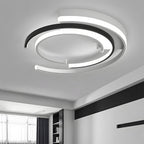 Modern spiral minimalist LED ceiling lamp