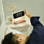 Modern LED alarm clock night lamp for the bedroom