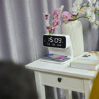 Modern LED alarm clock night lamp for the bedroom