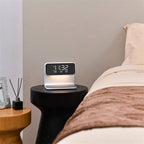Modern LED alarm clock night lamp for the bedroom