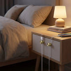 Modern desk cable organizer set of three holders