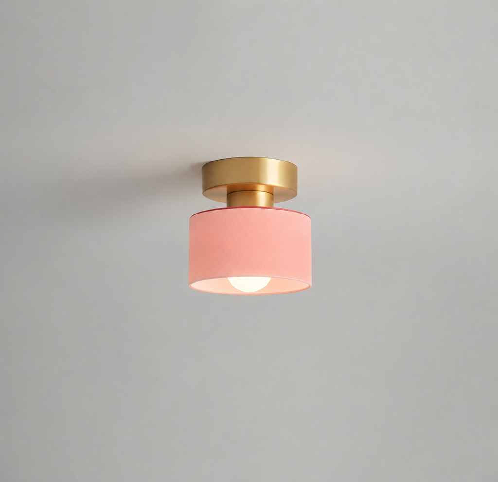 Lampa sufitowa nowoczesna minimalistyczna półplafonowa