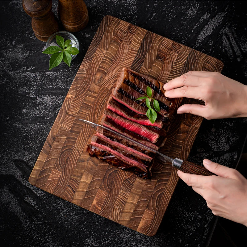 Premium kitchen block cutting board