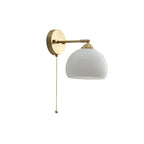 Vintage wall lamp with chain modern