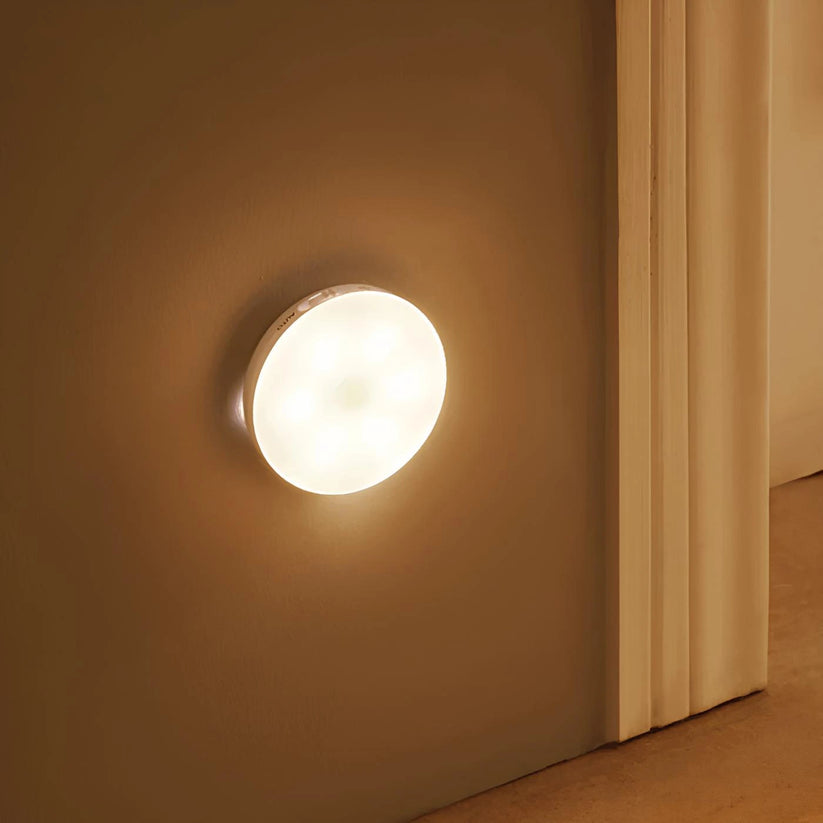 Lampa ścienna LED bezprzewodowa czujnik ruchu ładowana
