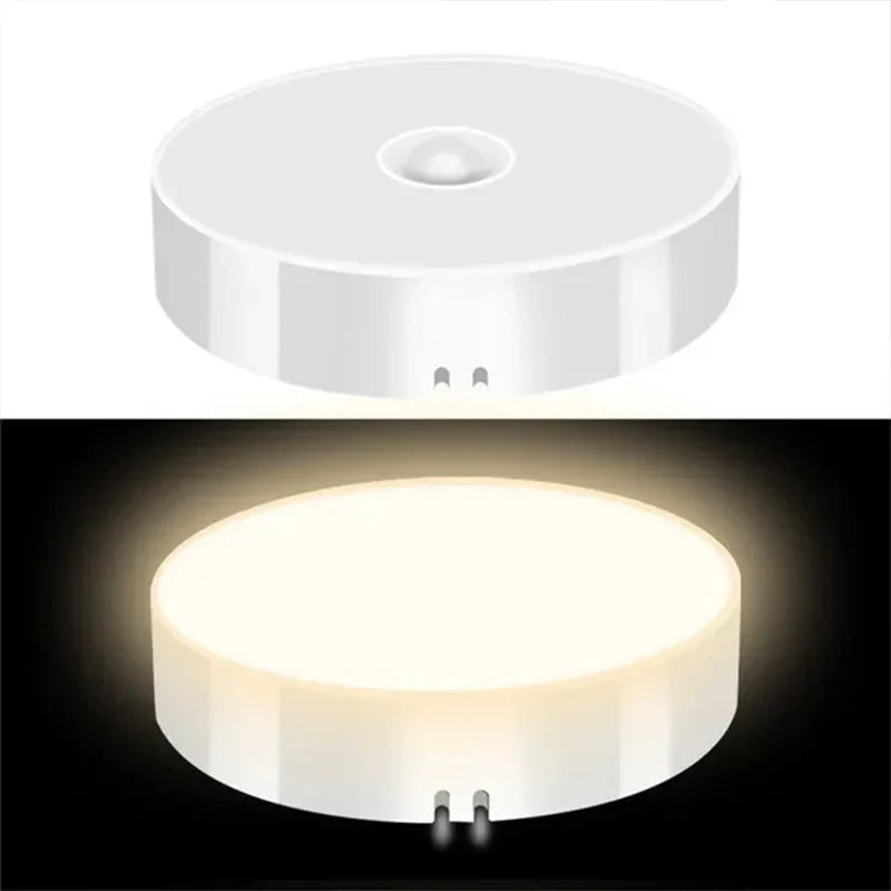 Lampa ścienna LED bezprzewodowa czujnik ruchu ładowana