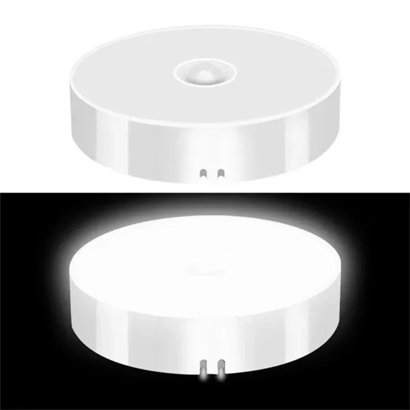 Lampa ścienna LED bezprzewodowa czujnik ruchu ładowana