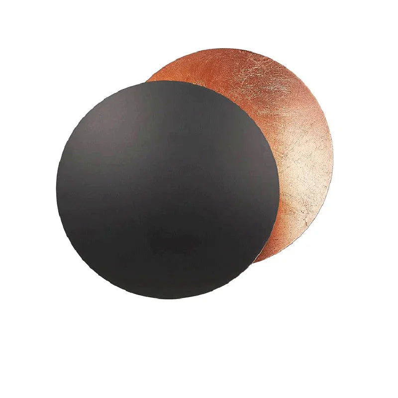 Modern Rotating LED Moon Wall Lamp