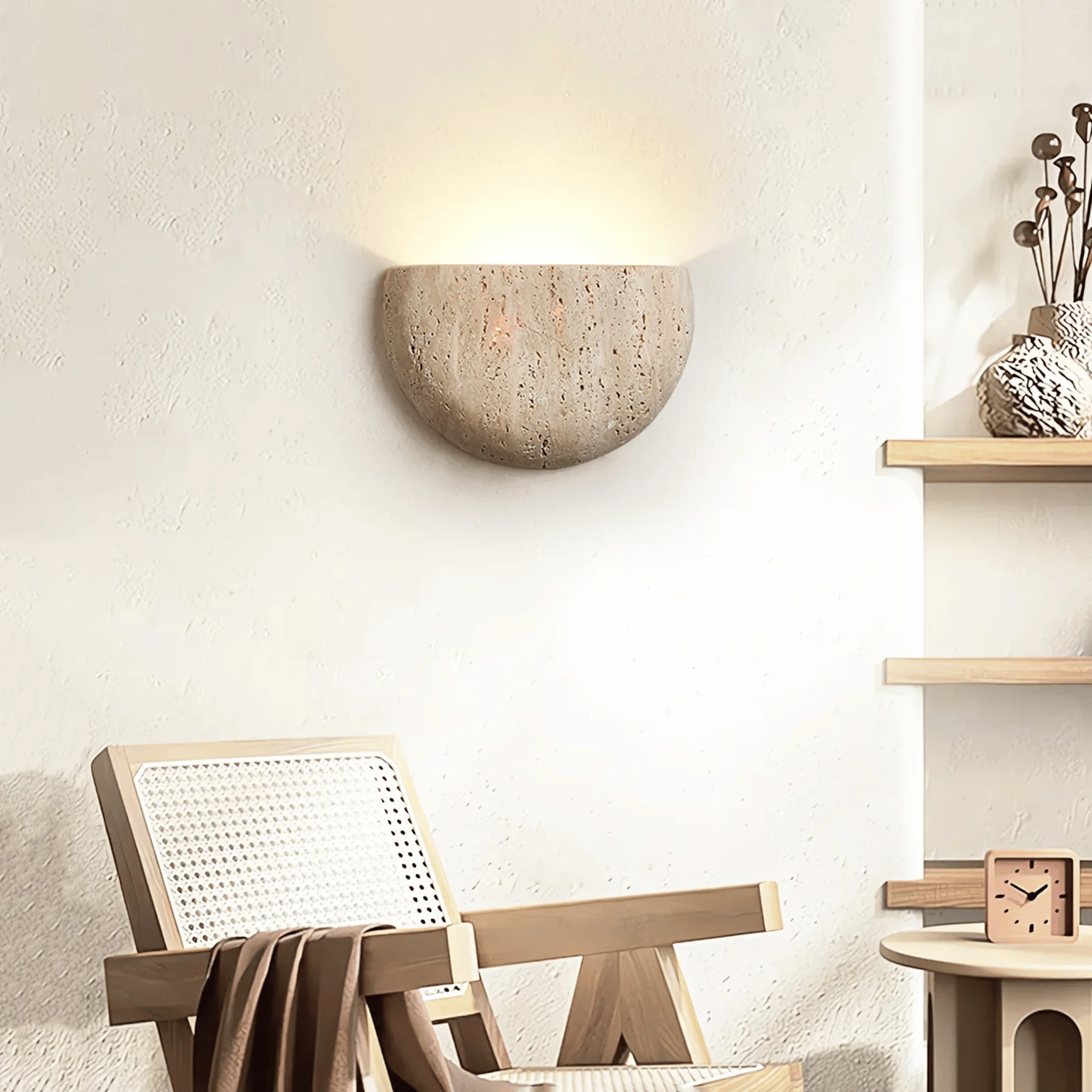 Lampa ścienna LED minimalistyczny ambientowy blask