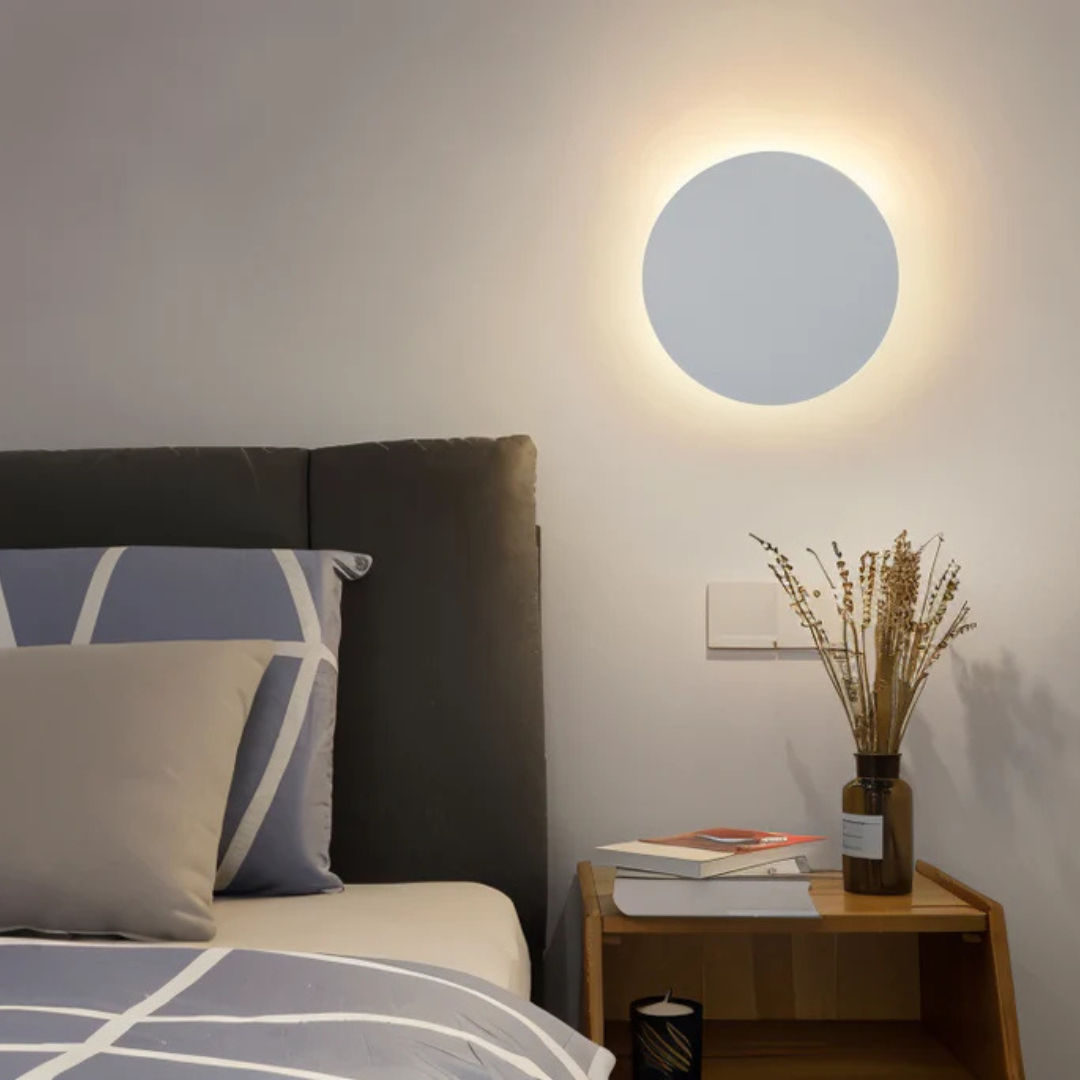 Lampa ścienna LED nowoczesna okrągła
