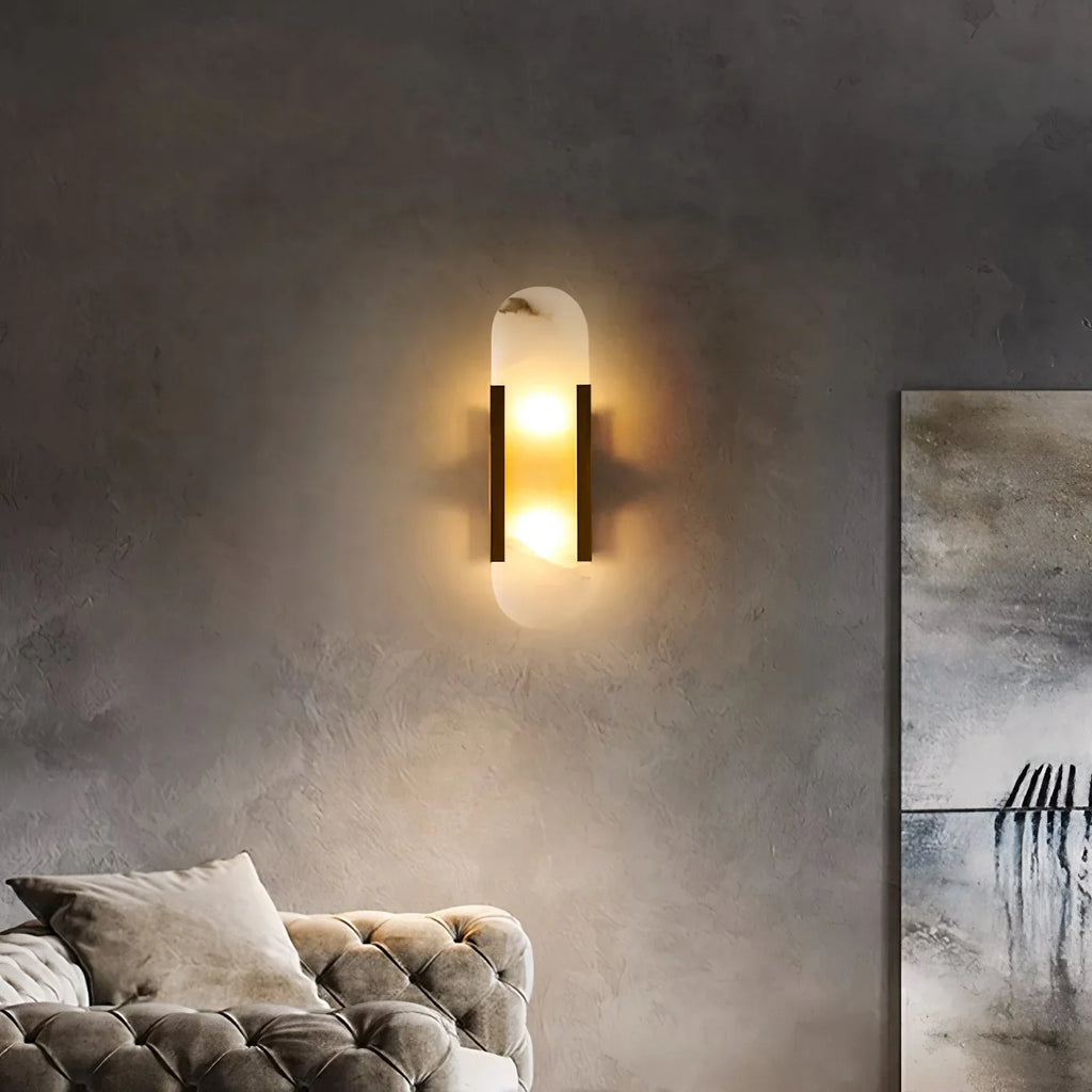 Modern Oval Decorative LED Wall Lamp