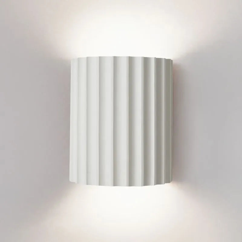 Lampa ścienna LED nowoczesna ryflowana dekoracyjna