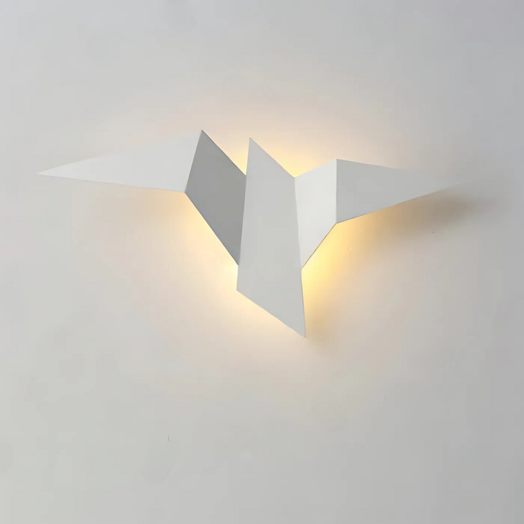 Lampa ścienna LED origami geometryczna