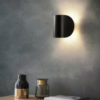 Lampa ścienna LED regulowana cylindryczna nowoczesna góra dół