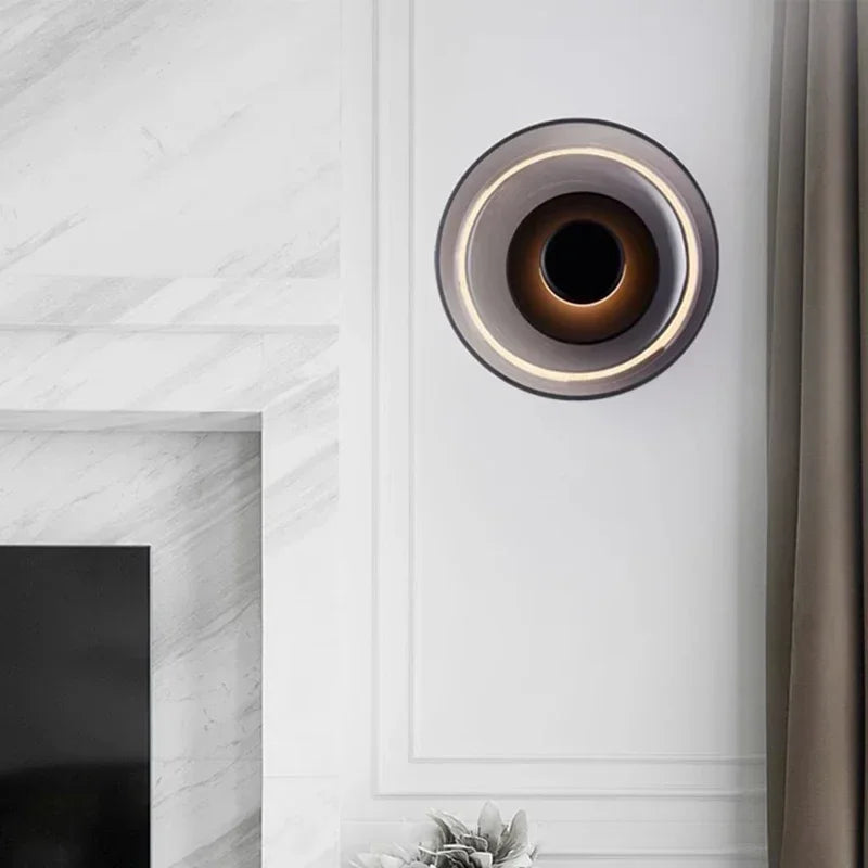 Lampa Ścienna Nowoczesna Halo LED Dekoracyjna