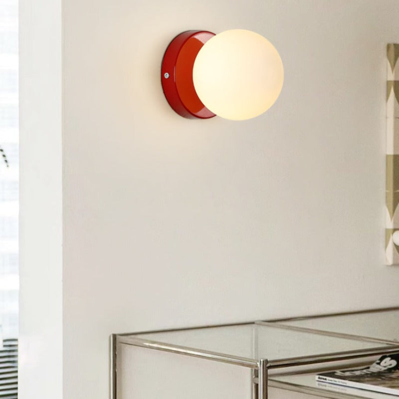 Lampa Ścienna Nowoczesna Kulista LED Minimalistyczna