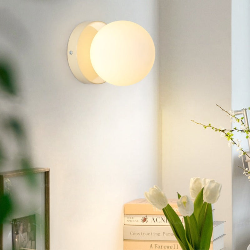 Lampa Ścienna Nowoczesna Kulista LED Minimalistyczna
