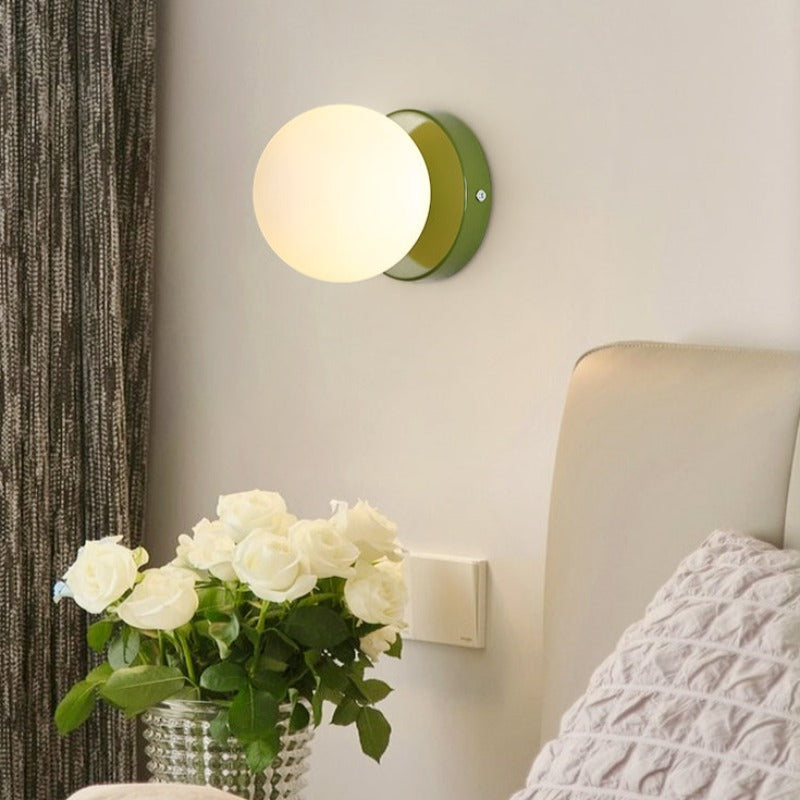 Lampa Ścienna Nowoczesna Kulista LED Minimalistyczna