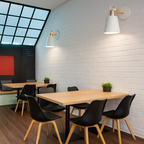 Lampa Ścienna Nowoczesna Nordycka Metalowa