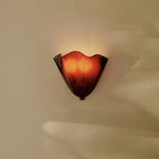 Lampa ścienna dekoracyjna płatek kwiatu