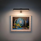 Wireless adjustable LED wall lamp for pictures