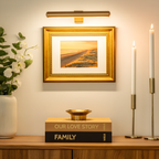 Wireless adjustable LED wall lamp for pictures