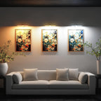 Wireless adjustable LED wall lamp for pictures