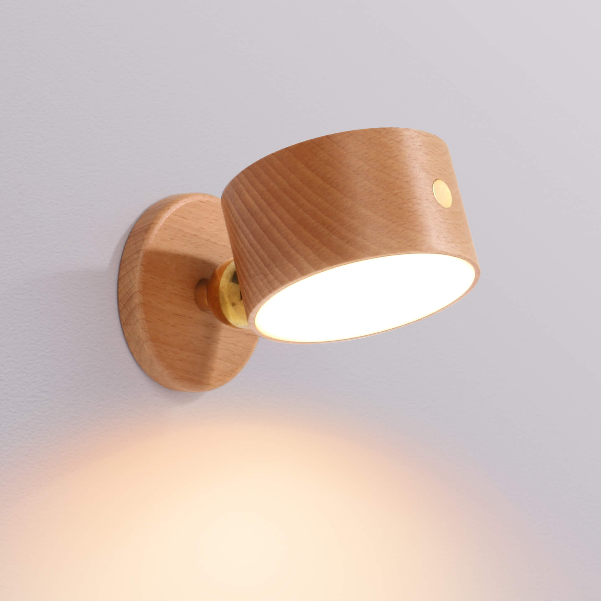 Lampa ścienna nowoczesna do czytania USB ładowalna