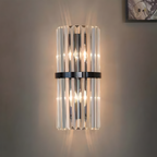 Lampa ścienna nowoczesna kryształowa luksusowa