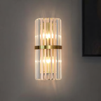 Lampa ścienna nowoczesna kryształowa luksusowa