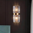 Lampa ścienna nowoczesna kryształowa luksusowa