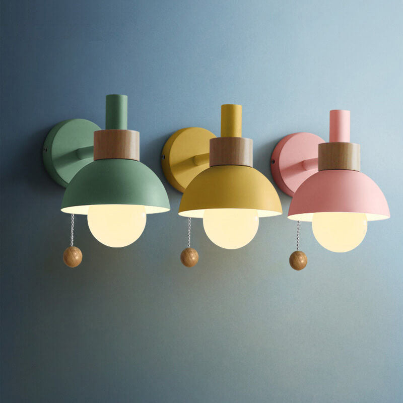Lampa ścienna nowoczesna nordycka łańcuszek