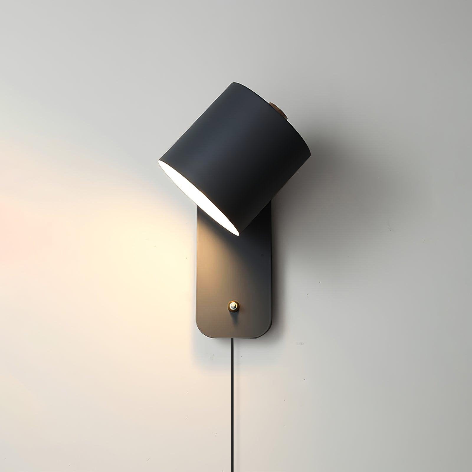 Lampa ścienna nowoczesna obrotowa minimalistyczna
