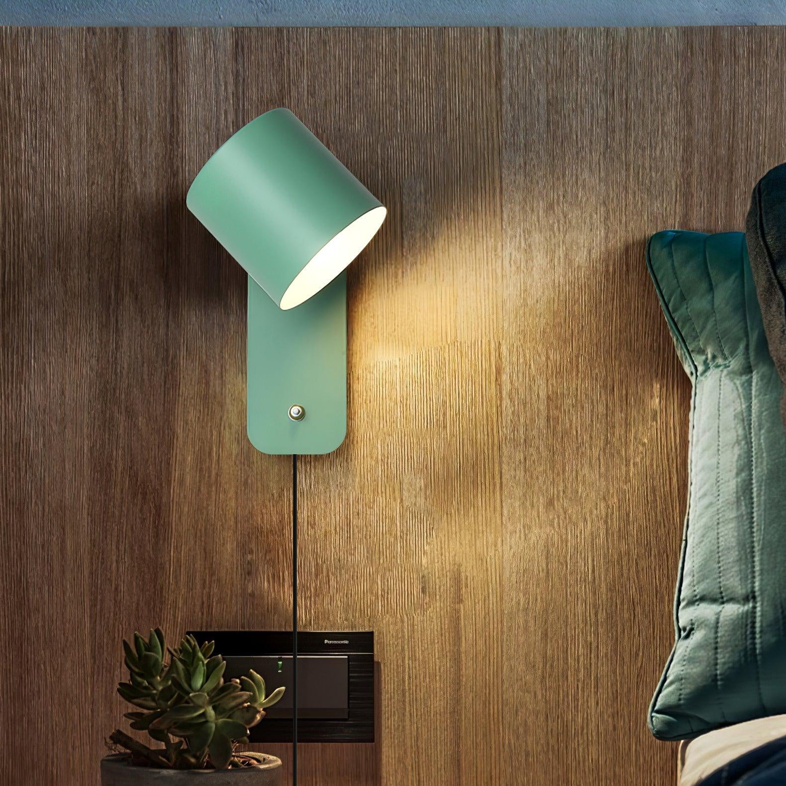 Lampa ścienna nowoczesna obrotowa minimalistyczna