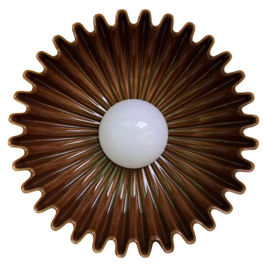 Lampa ścienna nowoczesna okrągła dekoracyjna