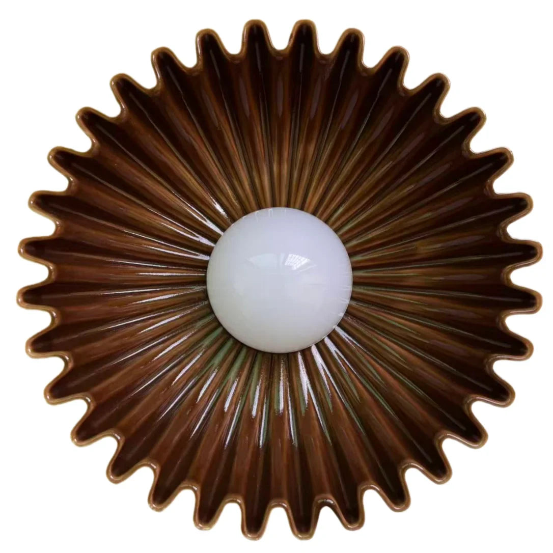 Lampa ścienna nowoczesna okrągła dekoracyjna