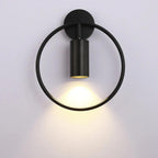 Lampa ścienna nowoczesna pierścieniowa
