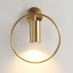 Lampa ścienna nowoczesna pierścieniowa
