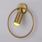 Lampa ścienna nowoczesna pierścieniowa