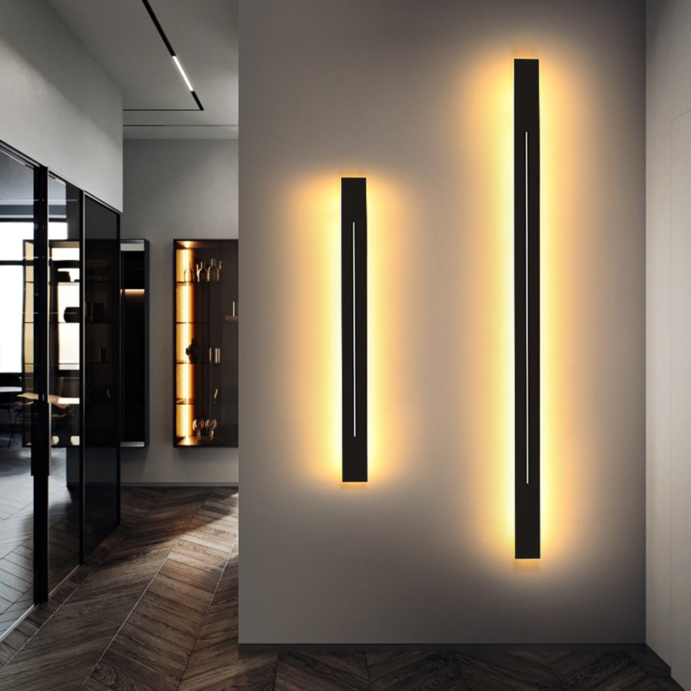 Lampa ścienna nowoczesna pionowa ambient LED