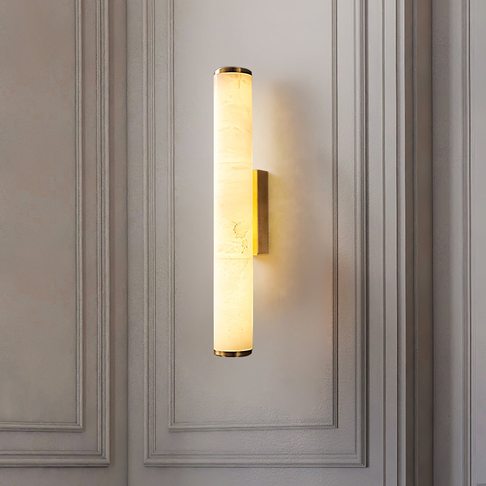 Lampa ścienna nowoczesna pionowa ambient tubowa
