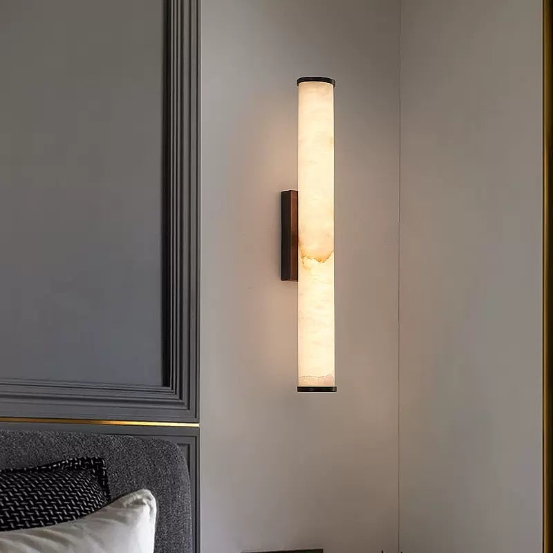Lampa ścienna nowoczesna pionowa ambient tubowa