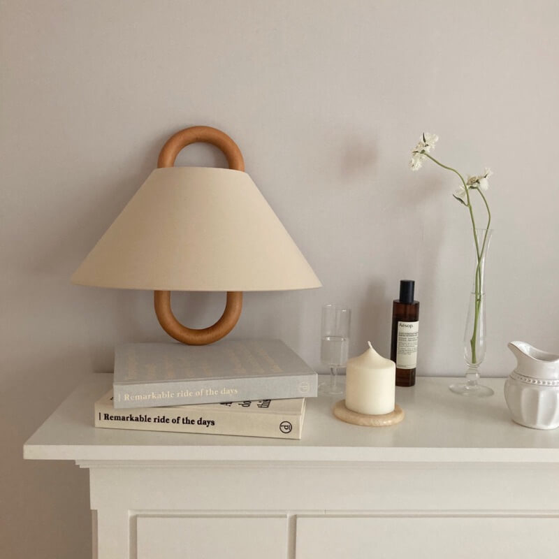 Lampa ścienna nowoczesny plisowany klosz