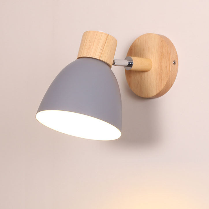 Lampa ścienna regulowana stożkowa do czytania