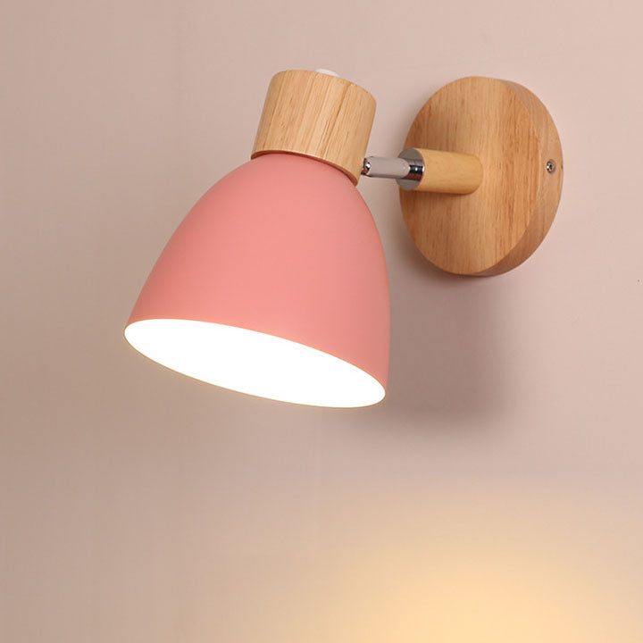 Lampa ścienna regulowana stożkowa do czytania