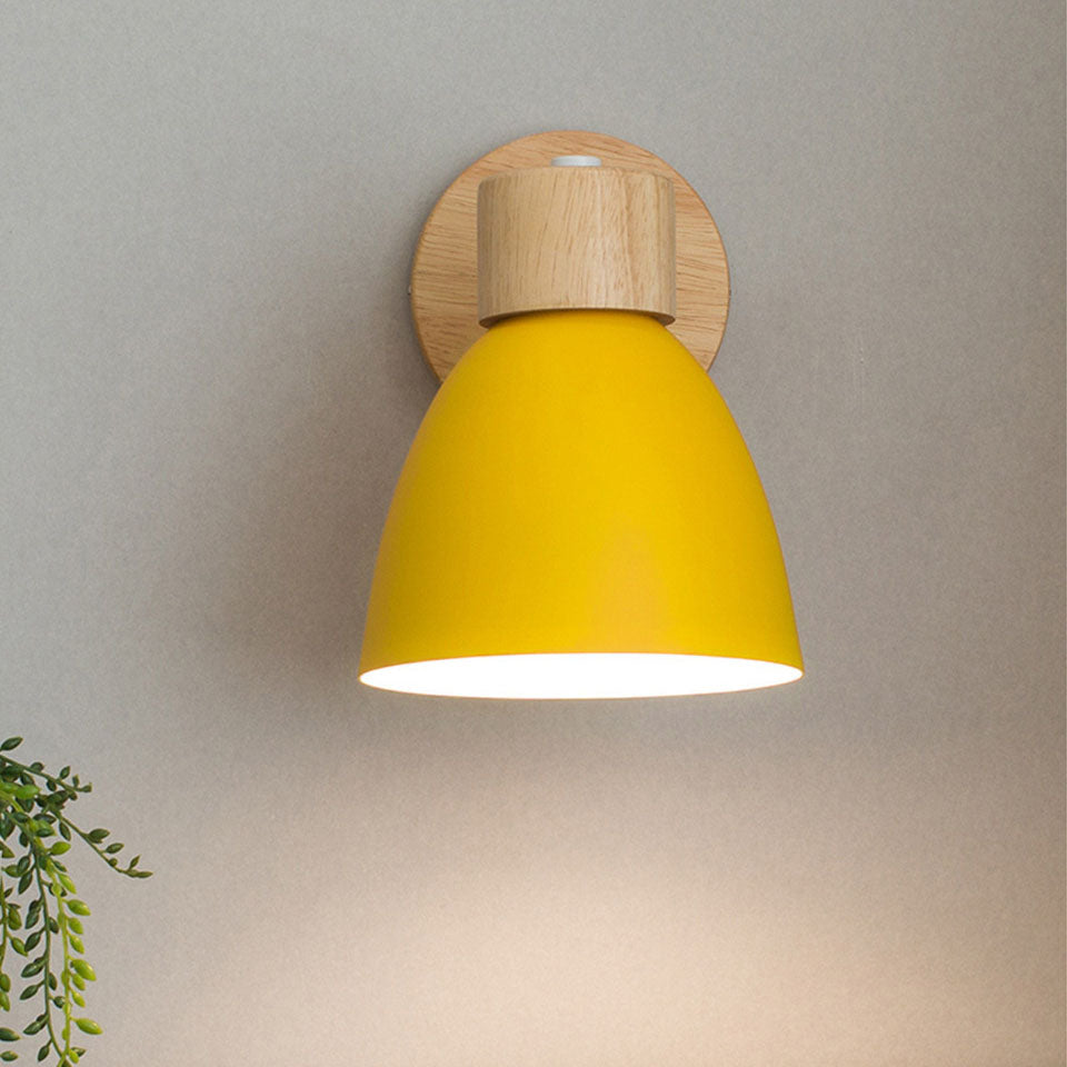 Lampa ścienna regulowana stożkowa do czytania
