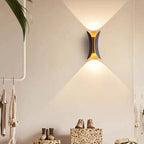 Lampa ścienna wewnętrzna zewnętrzna led nowoczesna