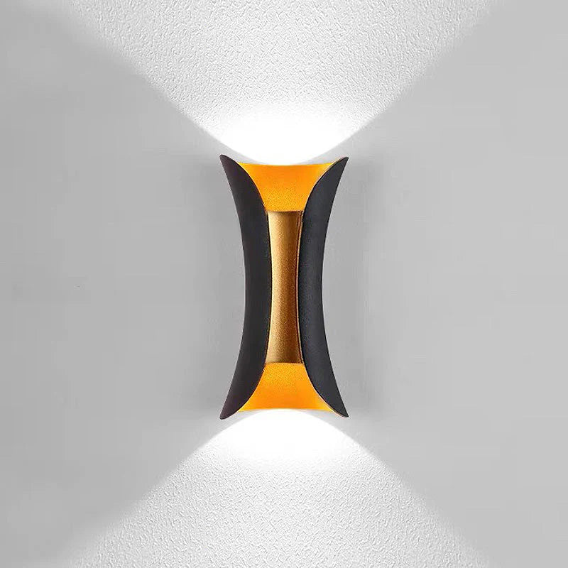 Lampa ścienna wewnętrzna zewnętrzna led nowoczesna