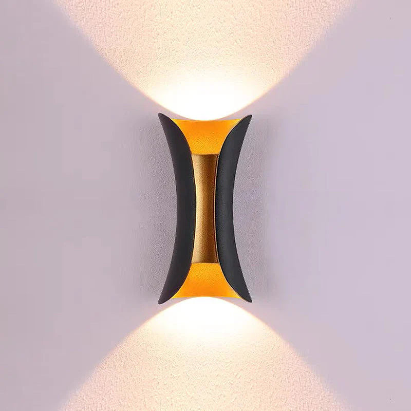 Lampa ścienna wewnętrzna zewnętrzna led nowoczesna