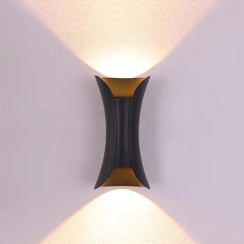 Lampa ścienna wewnętrzna zewnętrzna led nowoczesna